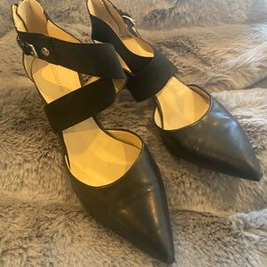 liz claiborne black heels